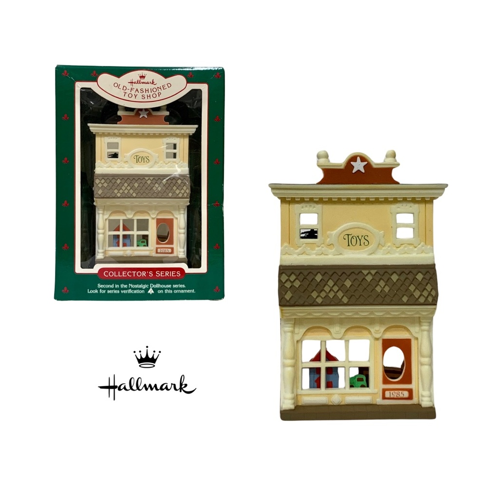 Hallmark Old Fashioned Toy Shop Keepsake Ornament, Nostalgic Houses (# 2)